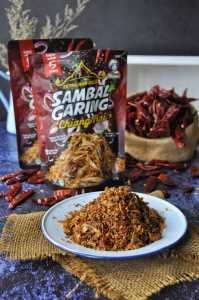 SAMBAL BILIS  GARING RANGUP|  SAMBAL IKAN BILIS RANGUP| CRISPY SAMBAL IKAN BILIS GORENG GARING 110G
