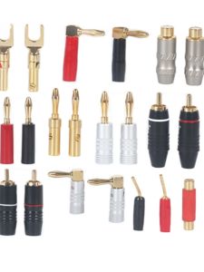 Hộp Nối Âm Thanh Đầu Chuối Đầu RCA Đầu Lotus Bộ Phận Loa Bộ Phận Âm Thanh Bộ Khuếch Đại Đầu Nối Âm Thanh