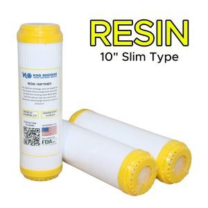 Disposable Water Softener 10 Inches Slim Type Ideal for Deepwell and Hard Water/ Water Treatment