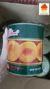 Đào Ngâm Lon Siêu Ngon Thịt Dày Hàng Chất Lượng Cao 850Gr