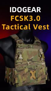 IDOGEAR Tactical FCSK 3.0EX Plate Carrier: A Lightweight & Low Visibility Solution