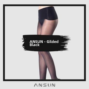 ANSUN | High Waist Seamless High Density Moisturizing Pantyhose 15D