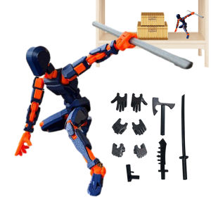 Mô Hình Búp Bê Khớp Nối 13 Điểm Có Thể Cử Động Tự Lắp Ráp In 3D Dùng Cho Hoạt Hình Chuyển Động Chủ Đề Giả Tưởng & Khoa Học Viễn Tưởng (1 Sản Phẩm)