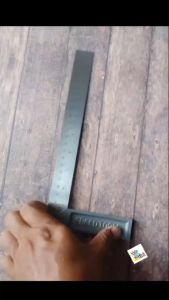 Mistar Penggaris Siku Untuk Pekerja Bangunan 10 Inch 24 Cm