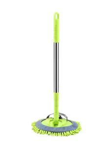 HIGH QUALITY 🧹 Car Wash Mop 3 Section 2 Section For Car Home Microfiber Chenille Car Wash Telescopic Mop Rod Brush Cleaning Tools Microfibre Mop Cuci Kereta DIY Drawstring Type Velcro Type Sponge Cloth Detachable Adjustable Rod Mop Lantai Car Care