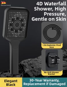 YALANDENG | High Pressure Shower Head Bath Set