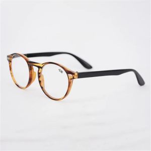 Women Men Leopard Print Reading Glasses 0~ +4.0  Round Frames for Read Female Fashion Vintage Clear Eyeglasses
