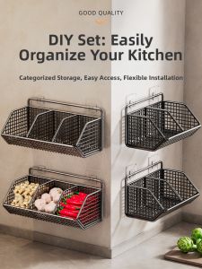 youqin | Wall-Mounted Multi-Function Storage Shelf