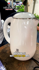 Ấm Đun Nước Hawonkoo KEH-180-W – Dung Tích 1.8L – Công Suất 1500W – Mở Nắp Một Chạm – Tự Ngắt An Toàn – Bảo Vệ Quá Nhiệt – Đun Nhanh – Dễ Sử Dụng – Thiết Kế Bền Đẹp – Chính Hãng