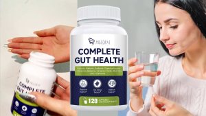 Probiotik Prebiotik Postbiotik dan Enzim Pencernaan untuk Kesehatan Pencernaan 80 Miliar CFU Probiotik Dukungan Usus Lengkap dengan Berberin Kayu Manis L-Glutamin untuk Pria & Wanita 120 Kapsul