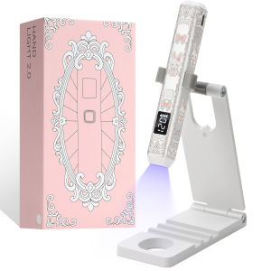 Đèn Làm Móng Không Dây DianaBeauty 5 Trong 1 Với Giá Đỡ Có Thể Điều Chỉnh Và Màn Hình LCD Đèn UV Cầm Tay Sạc Được Máy Sấy Móng Khô Nhanh