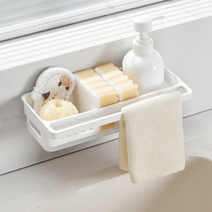 Bathroom Shelf Kitchen Storage Organizer Shampoo Rack Shower Shelf No Drill Shelf Bathroom Accessories