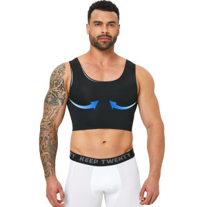 Mens Seamless Compression Tank Top - Breathable Muscle Shirt for Workout & Everyday Wear Inner Vest for Crossdresser