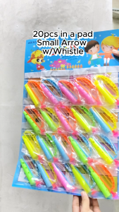 20pcs Party Gift Small Arrow w/Whistle Pad for Party Gift-Loot bag Filler
