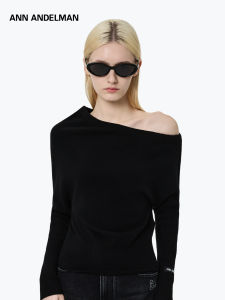 ANN ANDELMAN | Off Shoulder and Single Shoulder Sweater