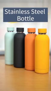 24HR HOT/COLD PREMIUM 304 Stainless Steel Bottle IN & OUT Double-Walled