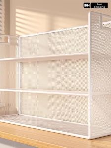 Sectioned Storage Rack Multifunctional Document Organizer