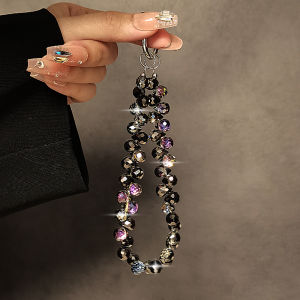 กระเป๋าสตางค์หรูหราพร้อมโซ่ห้อยคริสตัล โซ่ห้อยข้อมือ หัวเข็มขัด ชิ้นส่วนกระเป๋า ชิ้นส่วนโทรศัพท์มือถือ ชิ้นส่วนอุปกรณ์เสริม