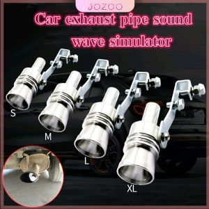Jozoo Car exhaust pipe sound Whistler wave simulator Exhaust Accessories Universal Turbo Sound Whistle Exhaust Pipe