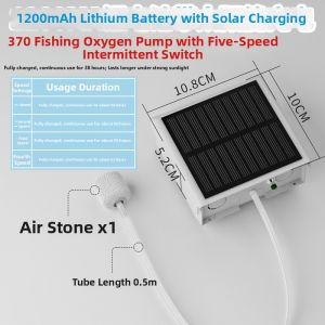 Cool Borderless | Solar USB Charging Oxygen Pump