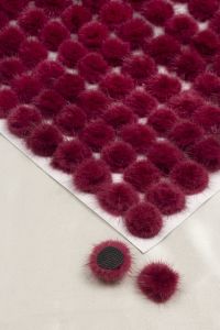 1 Lusin Bulu Pompom halus/Pompom nail arts/Pompom Aja