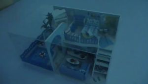 Tianyu diy Cabin Meets Mediterranean Creative Manual Assembly Model Toy Valentines Day Birthday Gift
