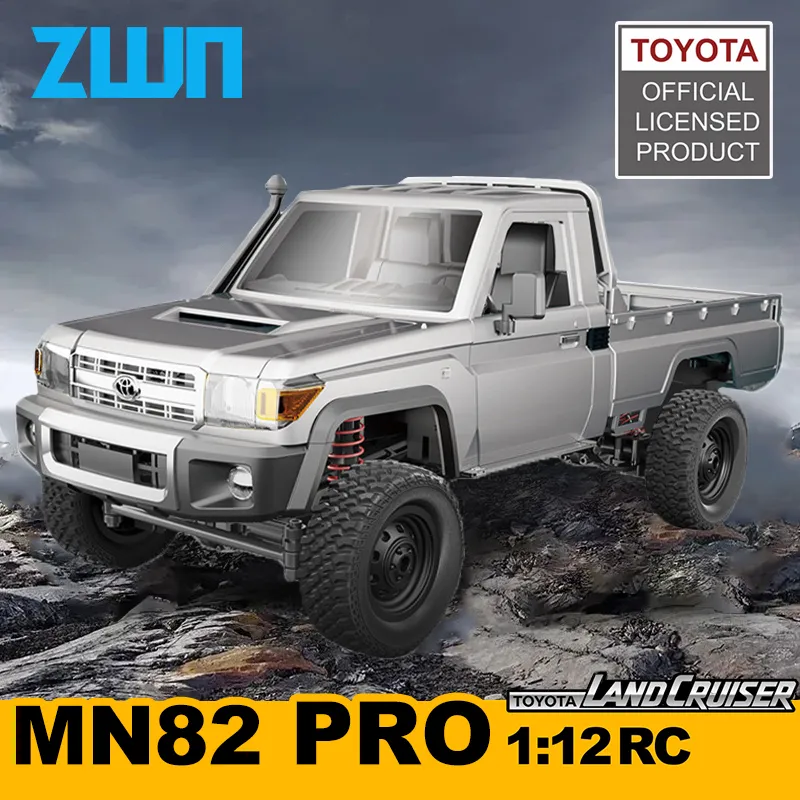 ZWN 1:12 フルスケール RC カー MN82 pro ZWN 1:12 Full Scale RC CAR MN82 Upgraded MN82 PRO Controllable