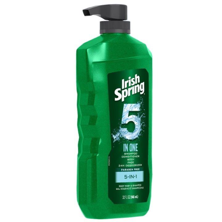 Sửa Tắm IRISH SPRING 5IN1 CHO NAM 946ML | Lazada.vn