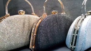 Model Terbaru! Tas Pesta Farnell Import Clutch Kondangan Wanita Diamond Cantik Elegan Y632P/Y36530L