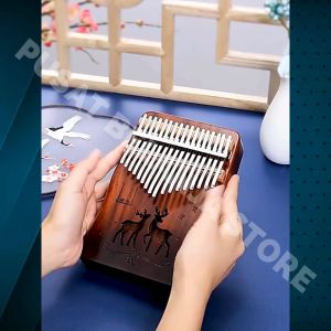 BERGARANSI Cega Kalimba Thumb Piano Musical Toys 17 Note Sound CK17