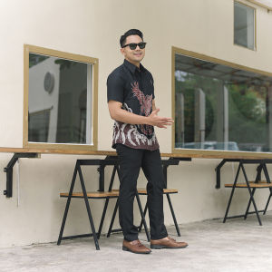 Jayabaya Batik ARYASATYA Kemeja Batik Lengan Pendek