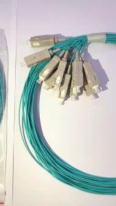 Túi 12 sợi Dây nối quang SC/OM3 Multimode