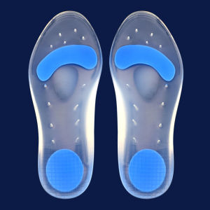 Miếng Lót Giày Silicon Dày Cho Nam Tập Luyện Giảm Sốc Chống Mệt Mỏi Chống Sốc Thoải Mái Chống Trượt Chống Mài Mòn