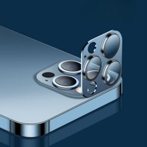 ฟิล์มกระจกเทมเปอร์กล้องโลหะตัวป้องกันเลนสสำหรับ iPhone 15/14 Pro Max/Pro และ iPhone 15 Pro/14 Plus ให้สำหรับฝากฝน 15/14 Pro Max/Pro