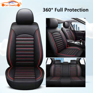 Leather car seat cushion cover 5-seater car seat cover Ford exclusive full surround design suitable for Ford Fiesta interior products Focus Mondeo Edge L Explorer Escape Ranger EcoSport Focus Everest etc