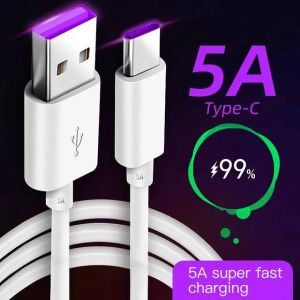 USB สายชาร์จ 100% สายยาว Super Fast Charging 2 เมตร สำหรับ Huawei, OPPO, Samsung, VIVO กับ Type C - ยาว 0.25-3 เมตร