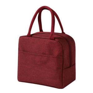 Insulated Lunch Bag Large Capacity Portable Leakproof Lunch Box Tote With Handle Thermal Food Container For Work School