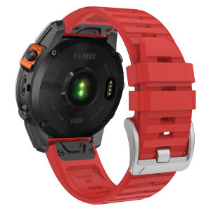 SIlicone 22mm 26mm QuickFit Strap for Garmin Fenix 6 Pro 6X 7X 7 5 5X Fenix 8 Epix Pro 47 51mm Watchband for Tactix 7 8 Enduro 3