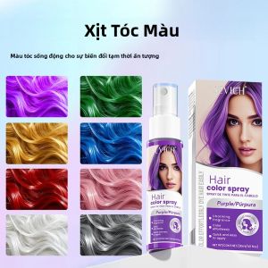 Sơn Tóc Tạm Thời 8 Màu 30ml Dùng Một Lần Dạng Que Dành Cho Tiệc Halloween Có Thành Phần Oải Hương