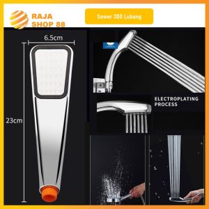 Kepala Shower Mandi 300 Aerator Lubang Tekanan Tinggi Pancuran Air Shower Head 300 Lubang