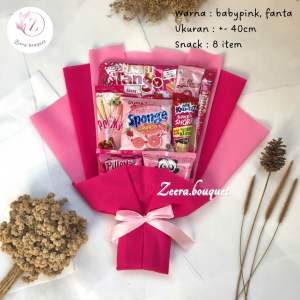 (B2) Buket snack/bucket snack/snack bouquet [INCLUDE: Greeting card+packing]