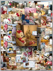 HelloKitty Daily Cartoon Stickers 108 Pcs Sanrio Anime Cute Creative Funny Waterproof Decorative Sticker for Mobile Phone Case Scrapbooking Luggage Computer Guka Sticker