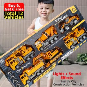 GUTIAN | Kids Construction Toy Vehicles for 1-3 Year Olds Birthday Gift