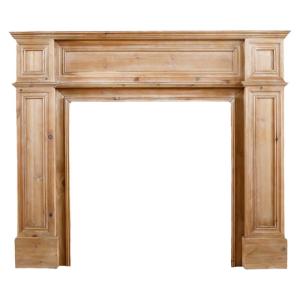 French Vintage Fireplace Decorative Cabinet Scene Props Solid Wood Living Room Display White Entrance Narrow Cabinet