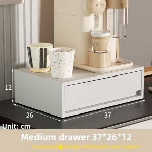 TIJU | Coffee Machine Storage Rack Capsule Coffee and Tea Bag Organizer