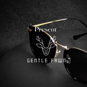 Gentle Fawn Kacamata Hitam Sunglasses Polarized TR90+METAL Oval Fashion Korea Anti Silau UV400 Style Wanita 3064