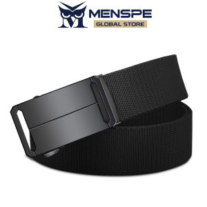 MENSPE เข็มขัดสำหรับผู้ชายเข็มขัดเข็มขัดแทคติคอลสำหรับกิจกรรมกลางแจ้งเข็มขัดปรับได้ฟรีสายรัดเอวไนลอนเข็มขัดกางเกงผ้าแคนวาสสำหรับกีฬาเยาวชนเข็มขัดไนลอนเรียบง่ายเข็มขัดกลางแจ้งปรับได้ความแข็งแรงสูง