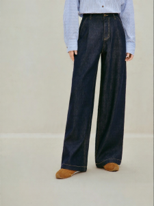 INMAN | Retro Raw Wide Leg Womens Jeans
