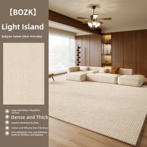 BOZK | Waterproof Stain-Resistant Easy-Care Rug