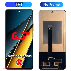 AUMOOK | 6.67 New AMOLED Display For Xiaomi Poco X6 Pro LCD Display Touch Screen Digitizer For Poco X6Pro Display Replacement Parts